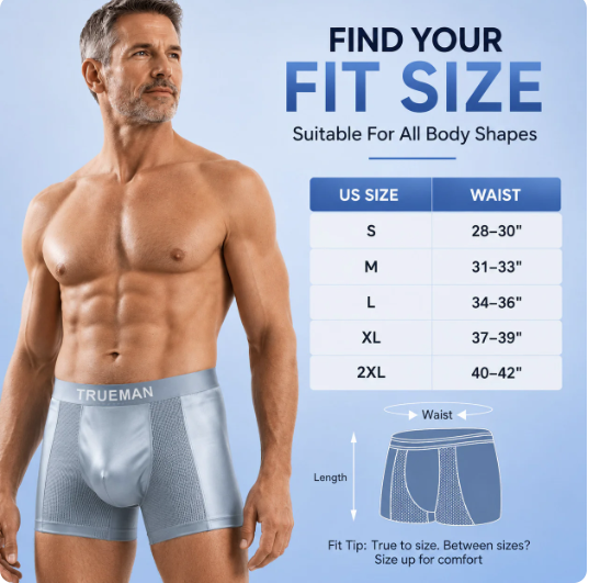 π20K+ SOLD π₯ Premium Leakproof Bamboo IceSilk Boxer