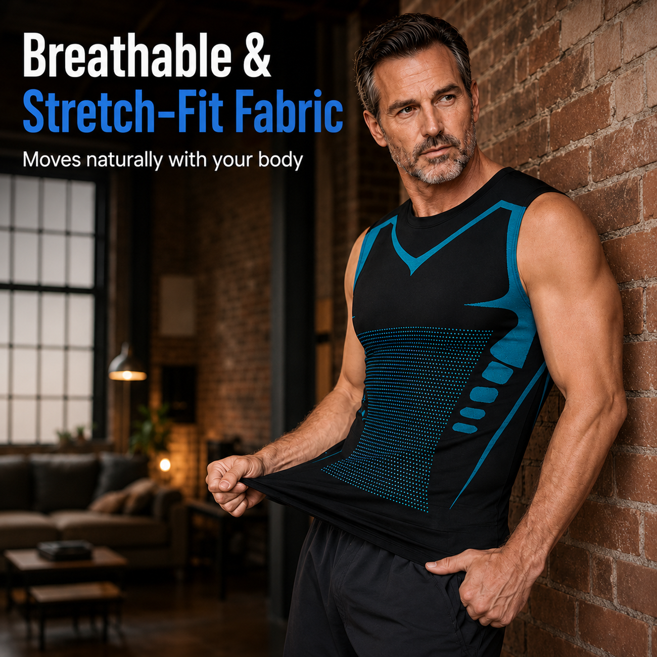 LAST DAY 70% OFF 💪 Ionic Shaping Vest 🔥 Instantly Flattens Your Belly & Defines Your Chest