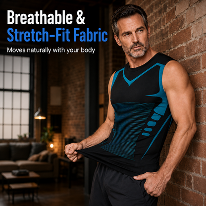LAST DAY 70% OFF 💪 Ionic Shaping Vest 🔥 Instantly Flattens Your Belly & Defines Your Chest