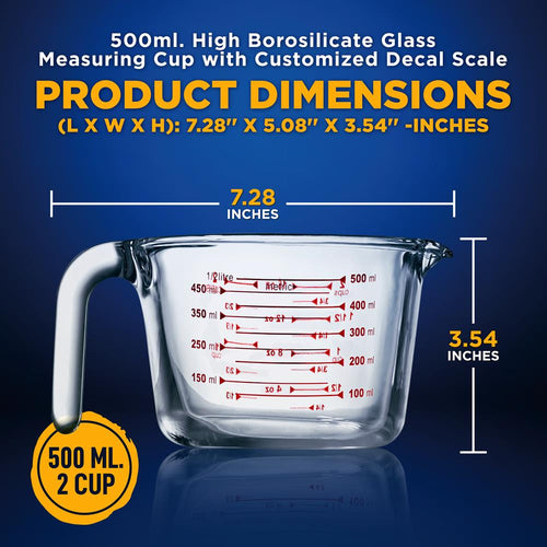 500ml Glass Measuring Jug