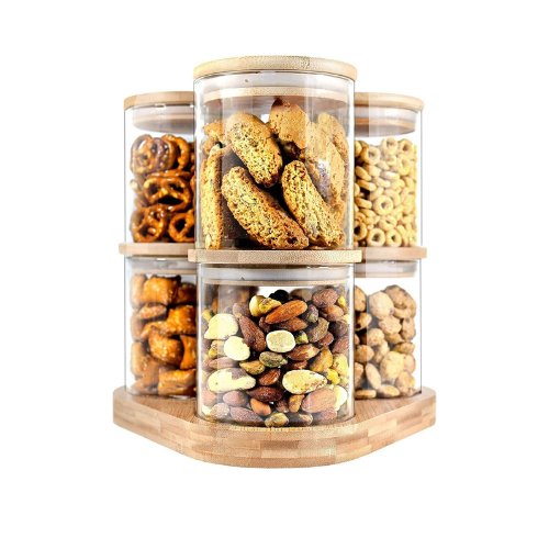 Glass Food Storage Jar