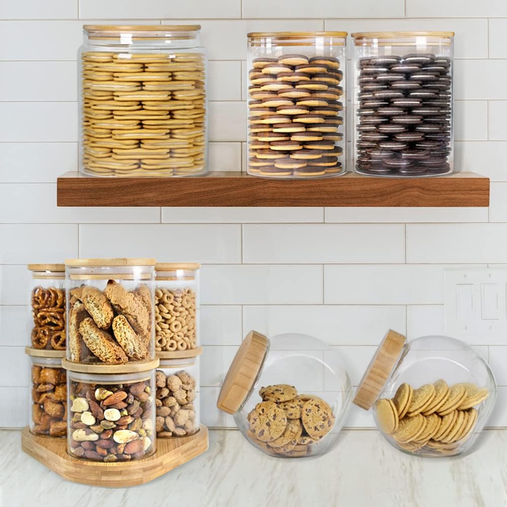 Glass Food Storage Jar
