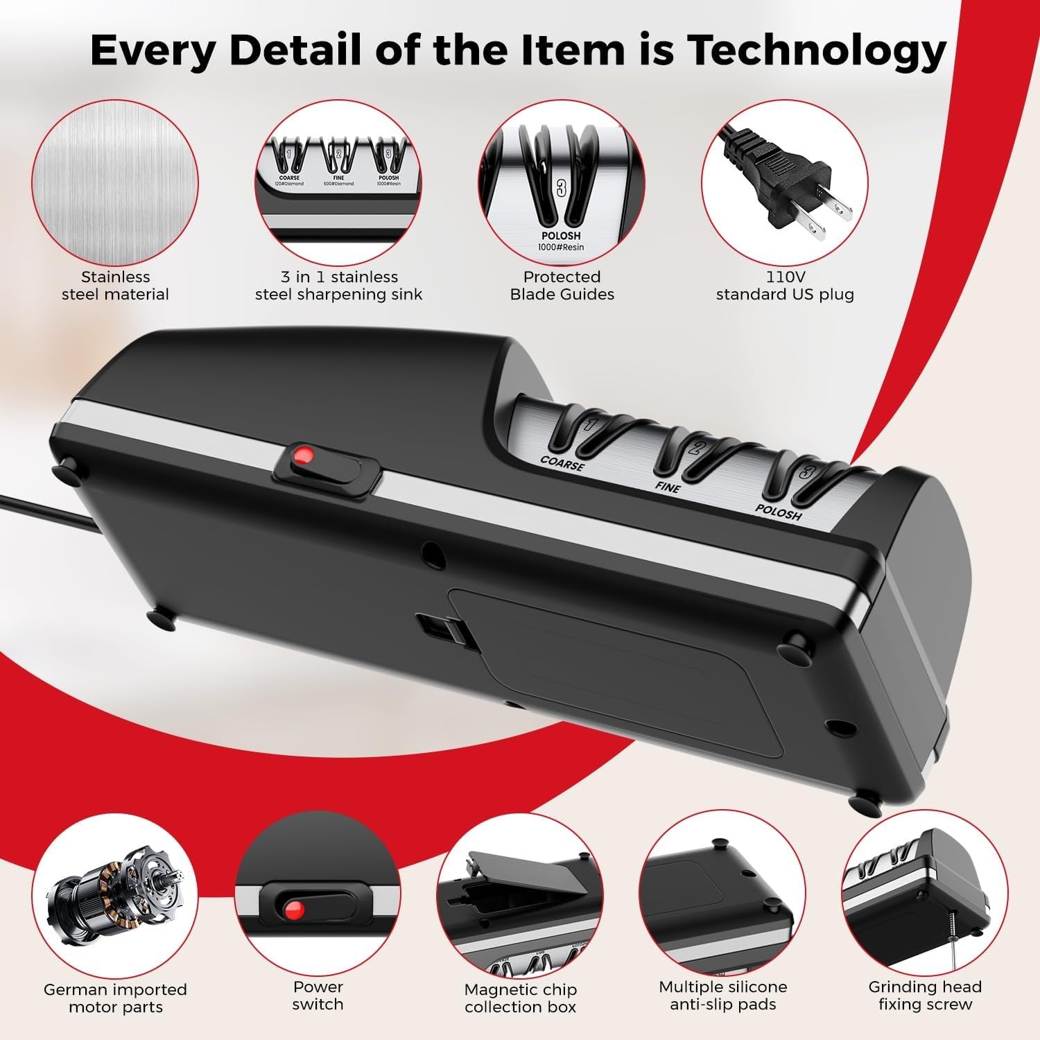 Professional Electric Knife Sharpener