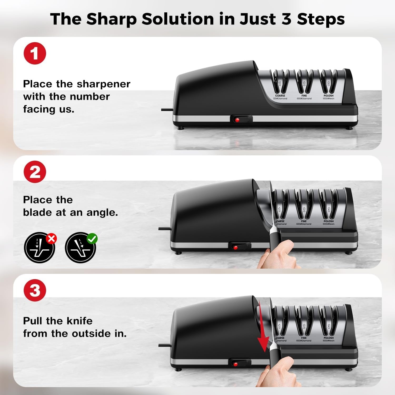 Professional Electric Knife Sharpener