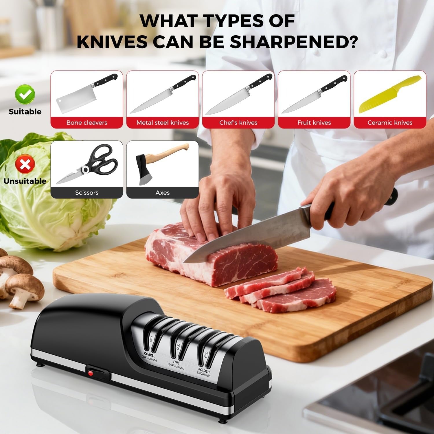 Professional Electric Knife Sharpener